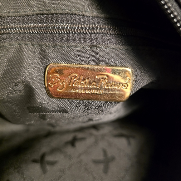 Vintage Paloma Picasso Leather Handbag with Gold Chain - Picture 7 of 11